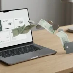 Danske kroner bevæger sig i et enkelt betalingsflow fra en casinokonto mod bank og kort